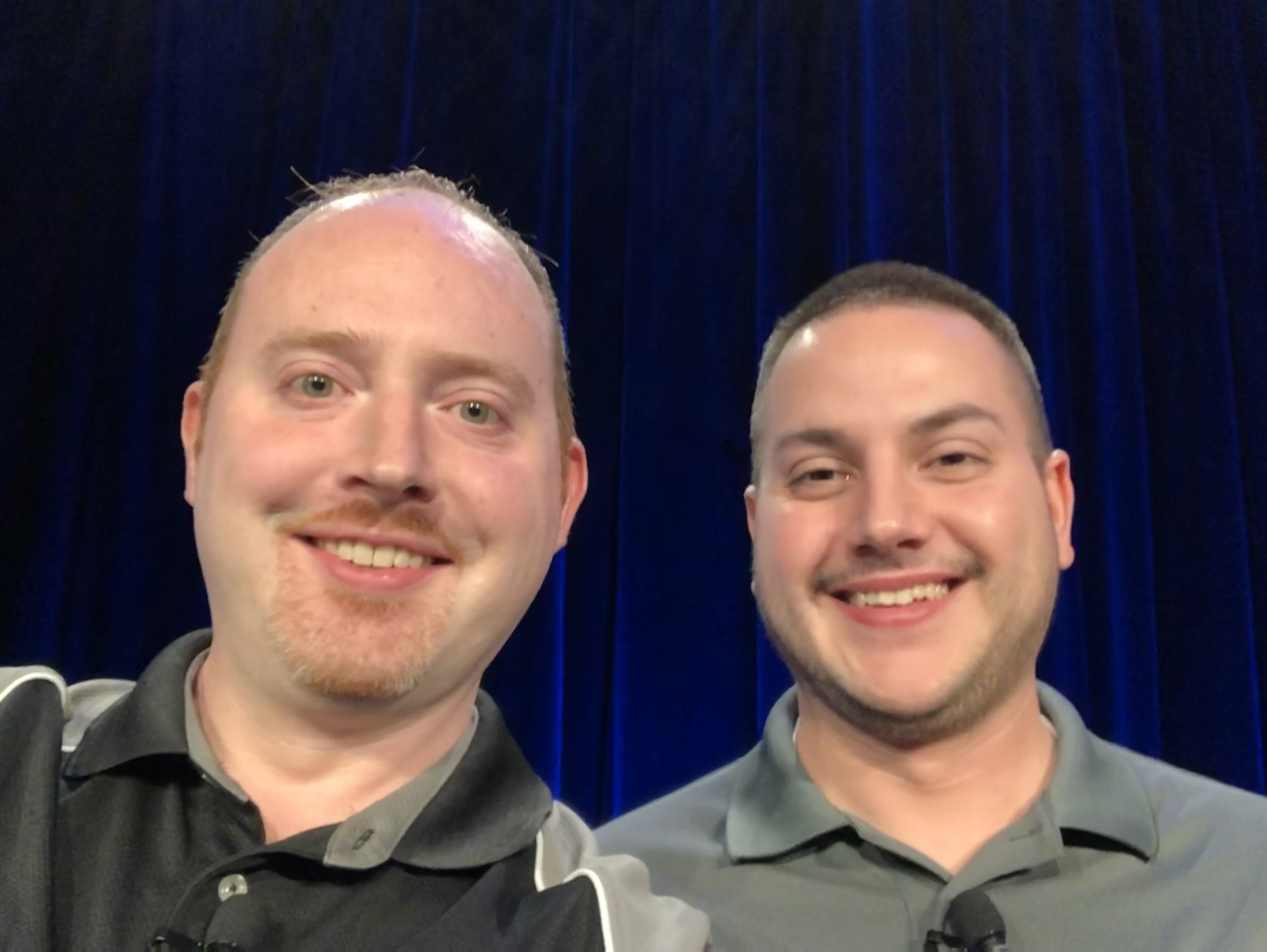 Ryan and I at re:Invent 2017 before our breakout session